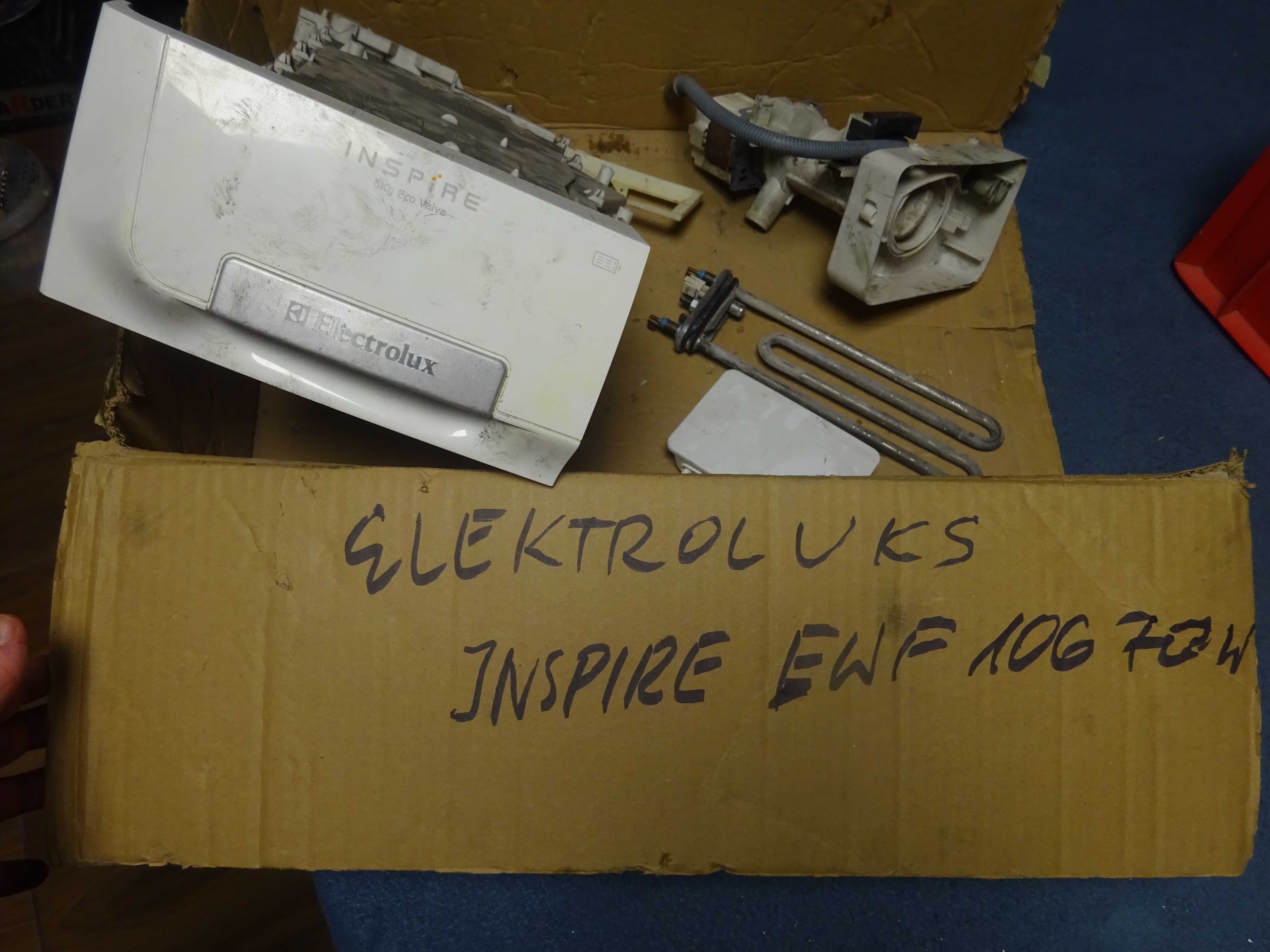 grzałka do pralki pralka Elektrolux INSPIRE Eco Valve EWF 10670W