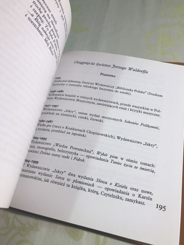 Książka Moje lampki oliwne Jerzy Waldorff wspomnienia