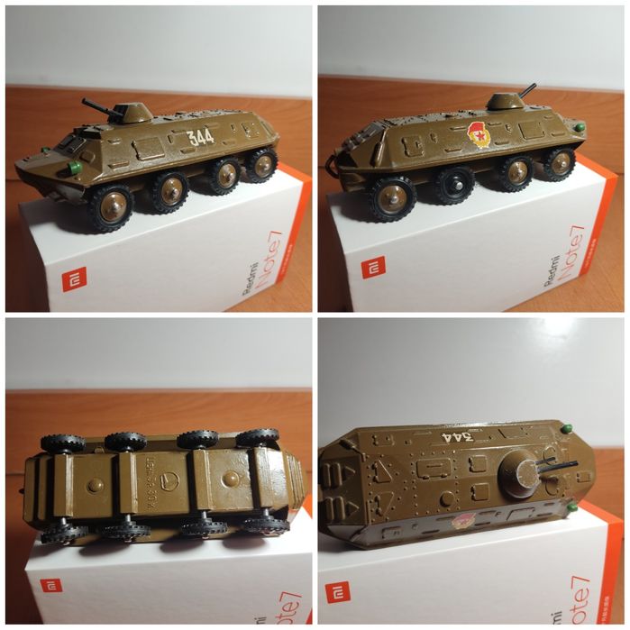 СССР Танки металлические коллекционные Т34-85 СУ-100 БТР-344