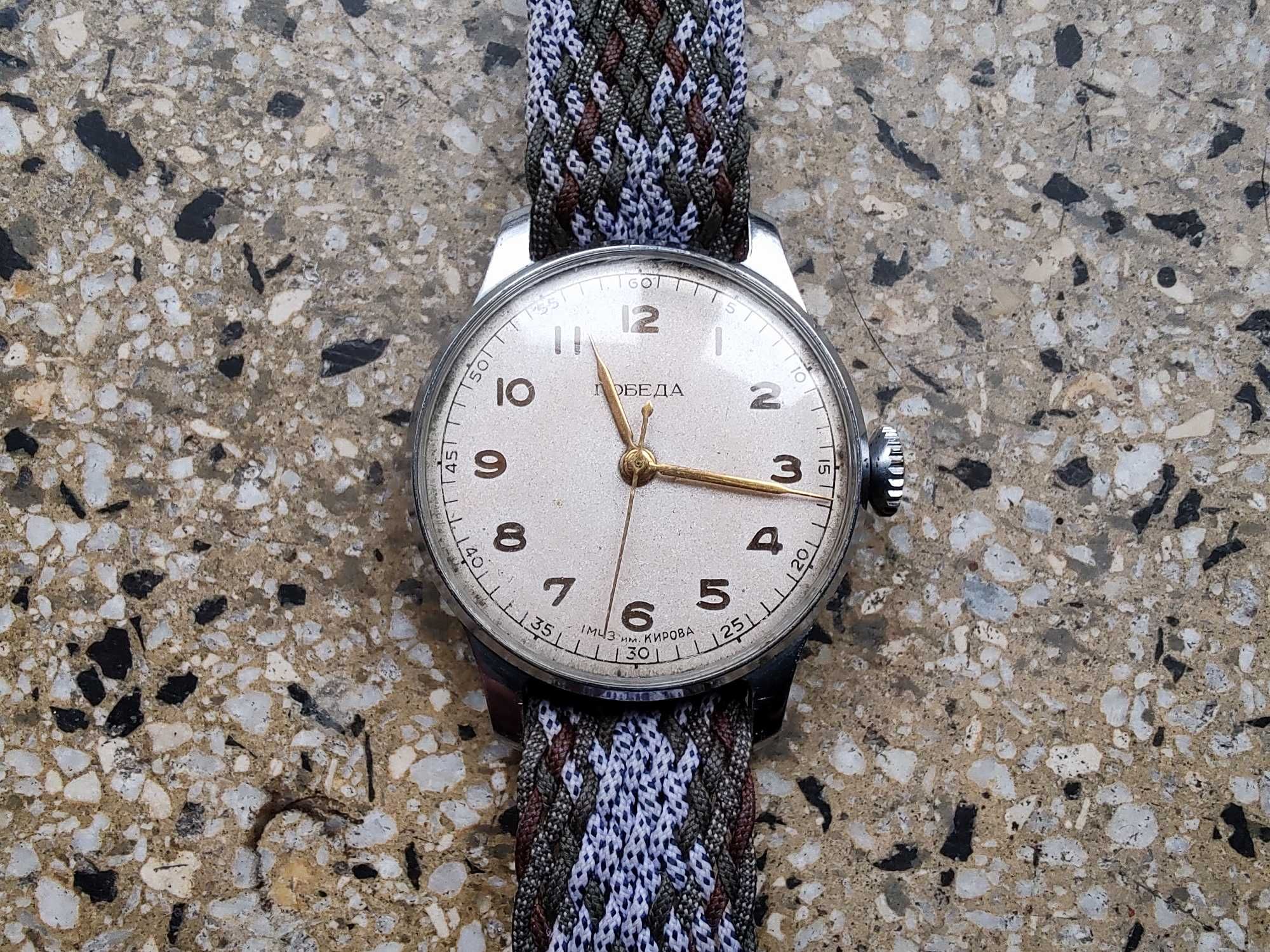 Zegarek mechaniczny Pabieda (Pobeda, Pabeda, Побєда) - lata '60