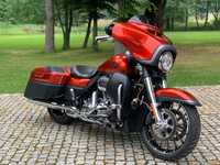 Harley-Davidson Touring Street Glide CVO 117ci bezwypadkowy, idealny