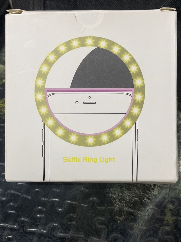 Selfie ring light