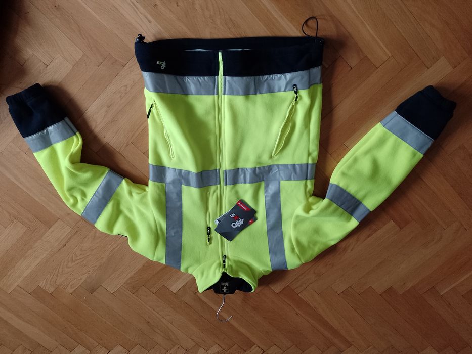 Kurtka fleece odblaskowa robocza Preston M z podszewką