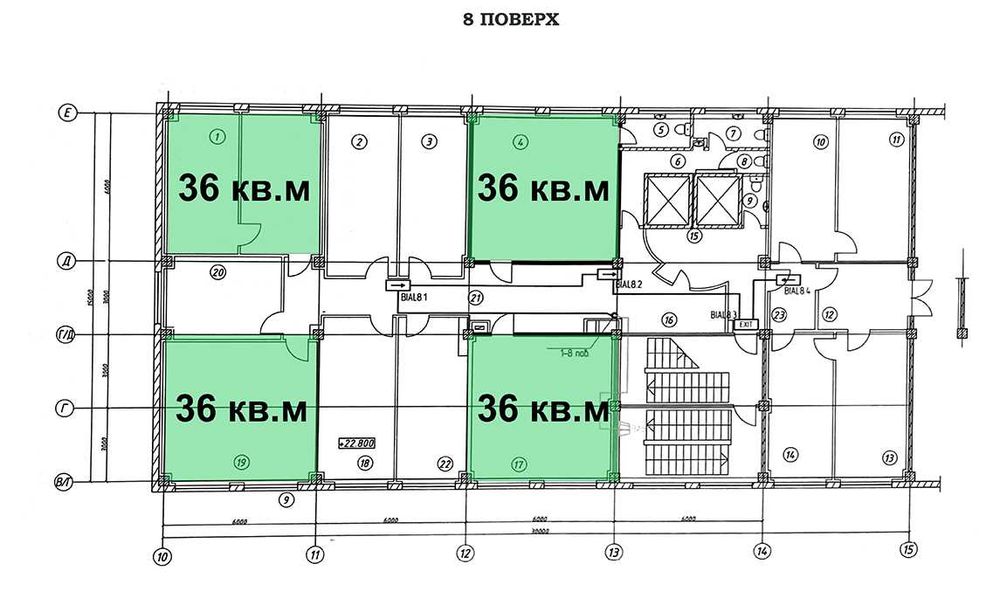 Оренда офісів 36 м² | Бізнес-центр «Приморський», центр Одеси