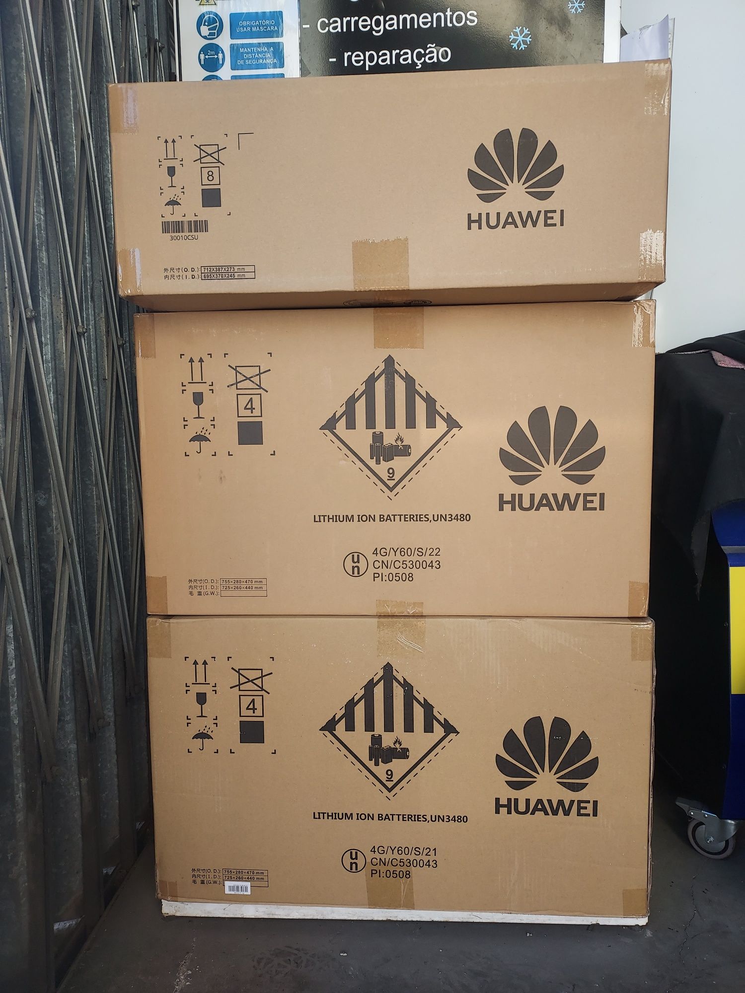 Bateria de lítio Huawei luna200 5kwh