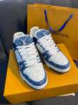 LV1/blue MęskieLouisVuittonUnisexTrampki rozmiar.45