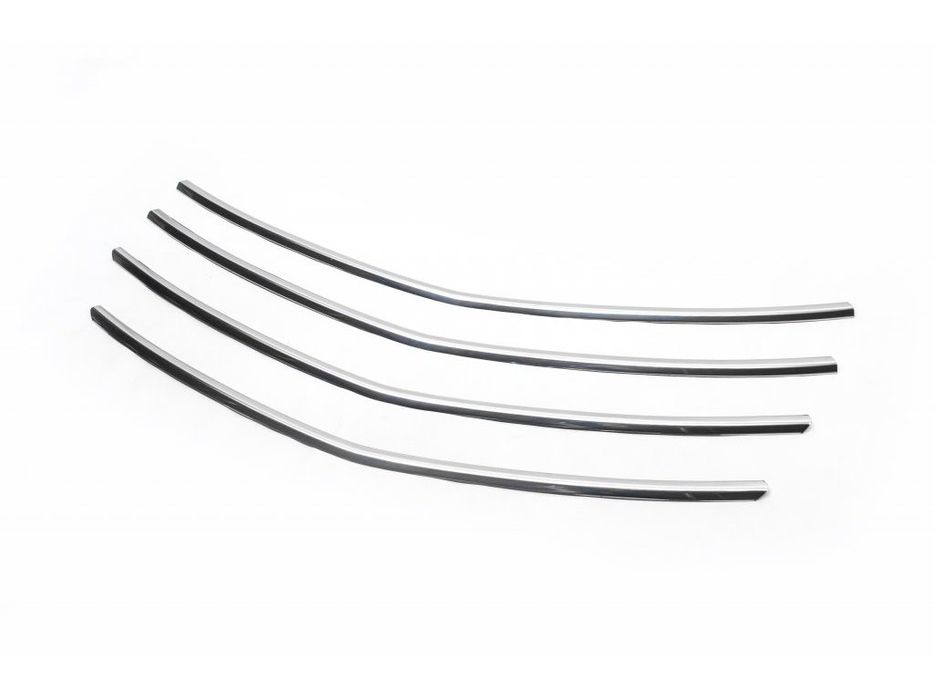 Opel Vivaro 2015-2019 Накладки на решетку Carmos (нерж)