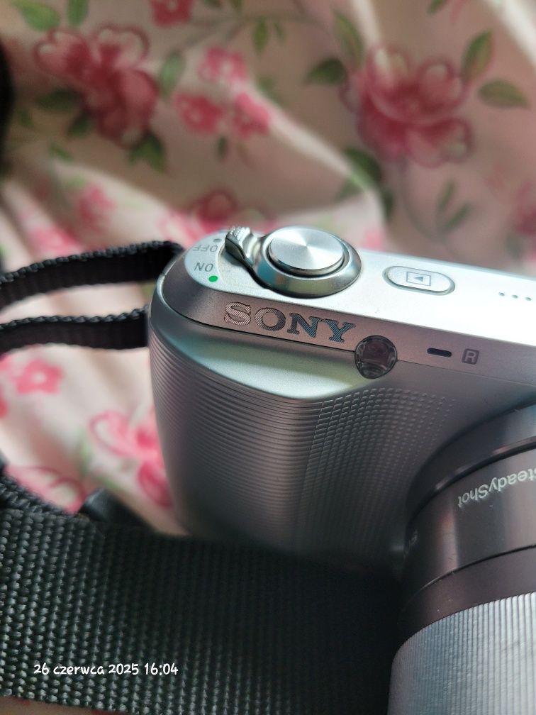 Sony nex c3 bezlusterkowiec apart cyfrowy ładowarka torba