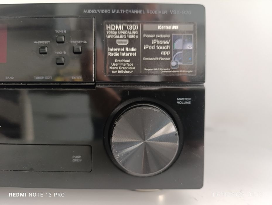 Pioneer VSX 920 Amplificador AV