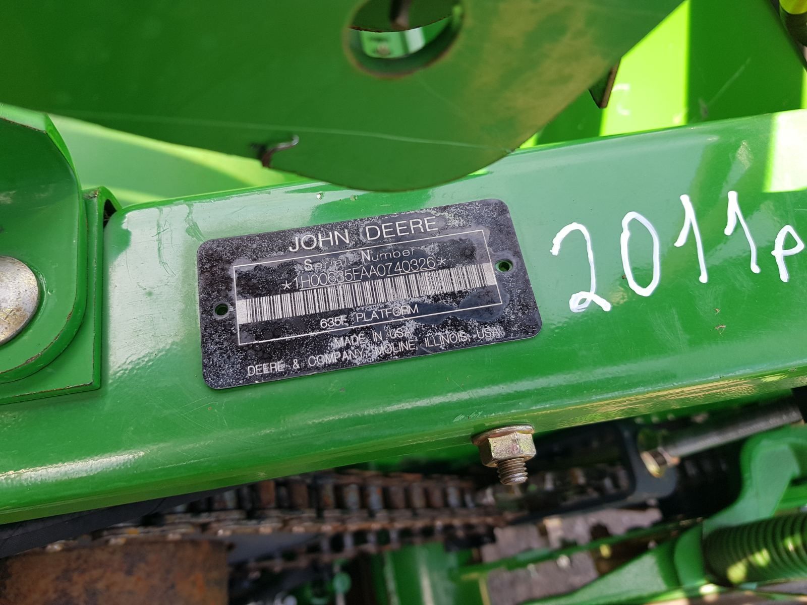Жатка гідрофлекс John deere F635. 10,6m.  Соєва жатка з США. 2011рік