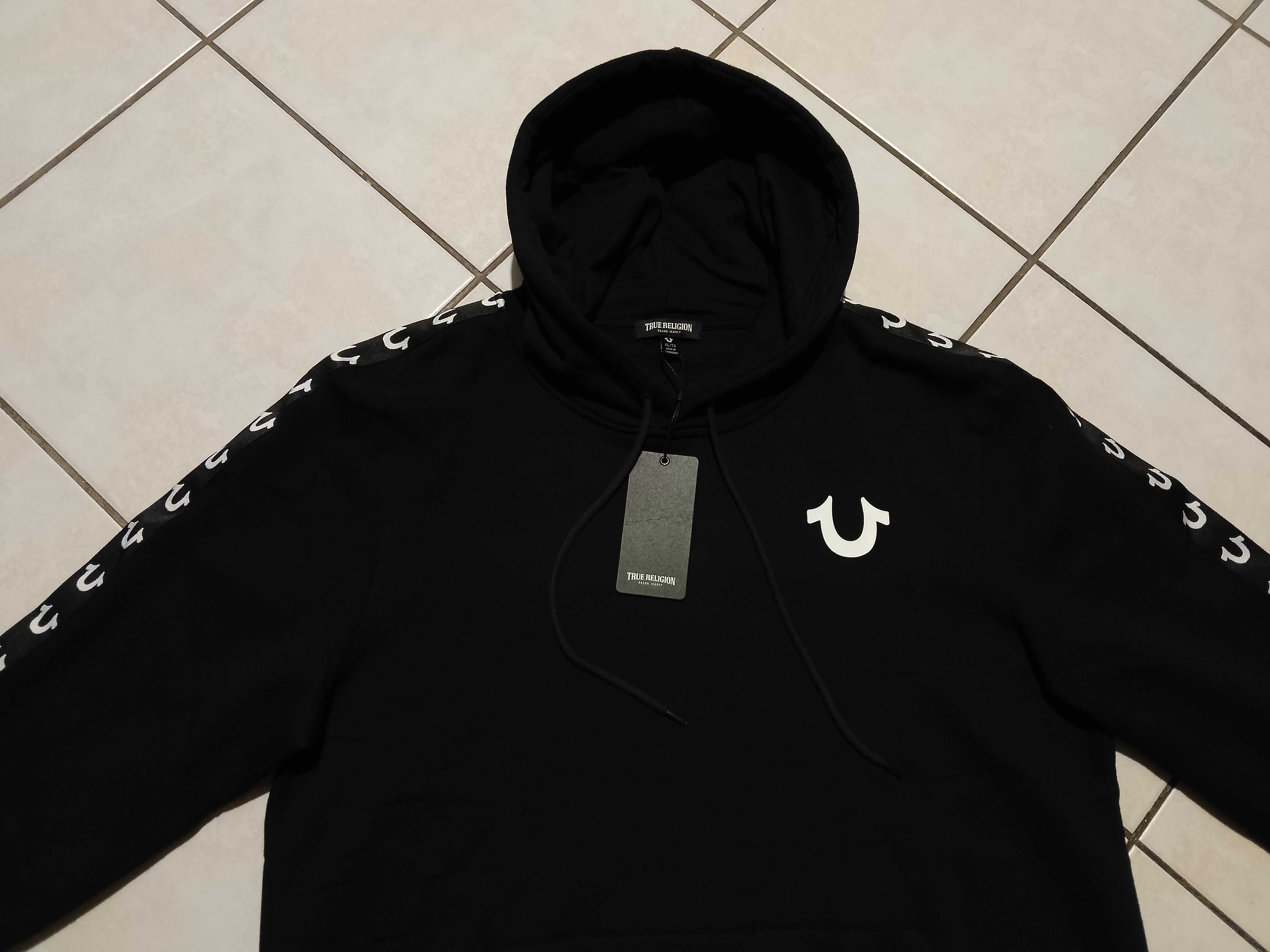 TRUE RELIGION USA - NOWA! z LOGO i Metkami Bluza Męska rozmiar XL