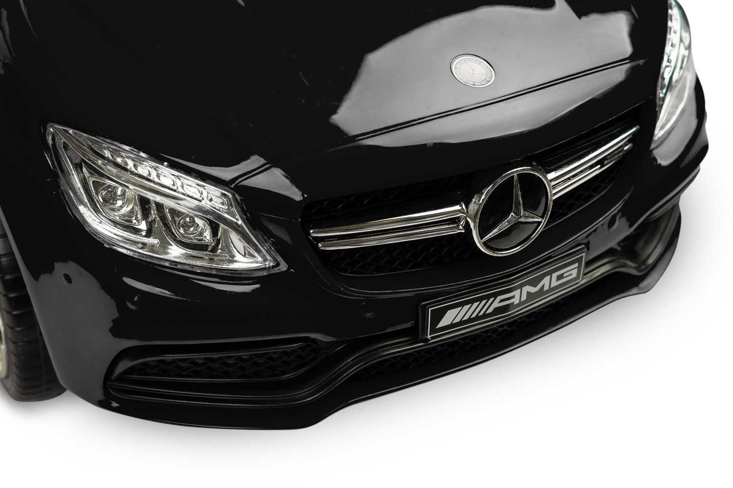 JEŹDZIK Mercedes AMG C63 z rączką black TOYZ-2579 O