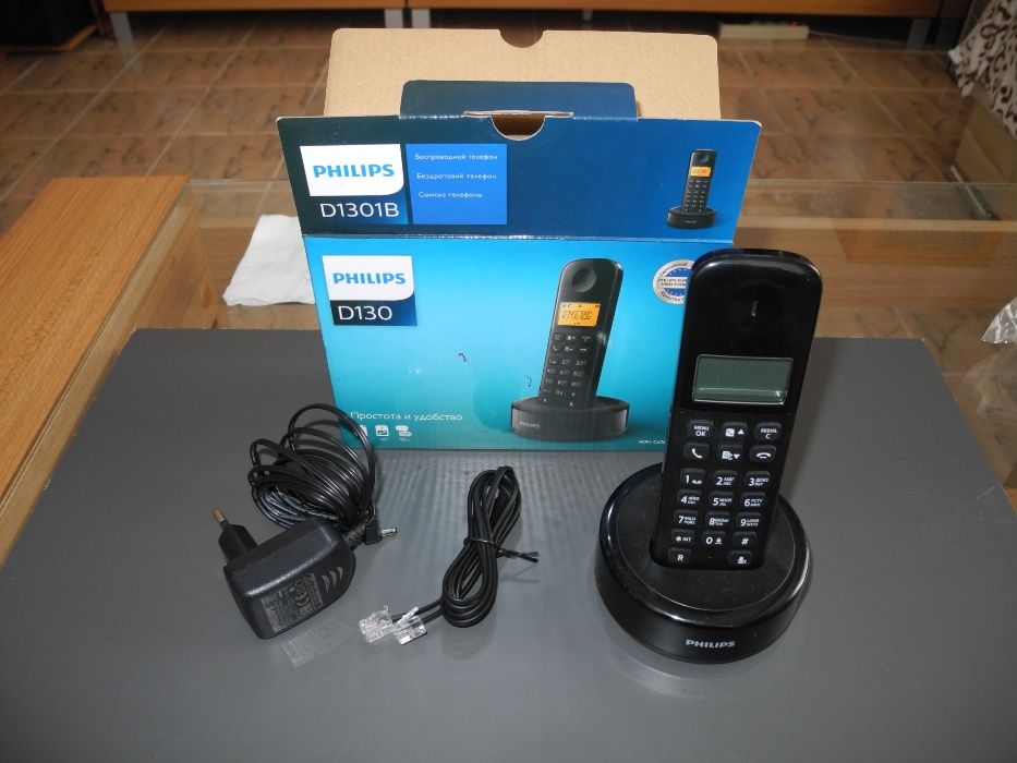 Продам беспроводной телефон Philips D130