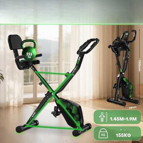 Rower Stacjonarny Magnetyczny Rowerek Treningowy SLUNSE do ćwiczeń