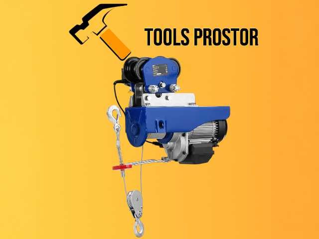 Тельфер електричний з кареткою FLEXIPRO 300/600 кг з каретка 1000 кг