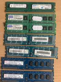 RAM DDR3 różne 1GB, 2GB, 4GB