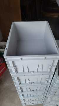 Pojemnik skrzynka Pudełko magazynowy warsztatowy plastikowe 40x30x17