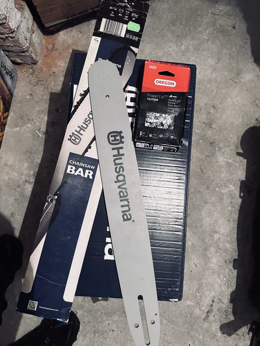 Zestaw oregon nowy łancuch + prowadnica 18cali 45cm husqvarna