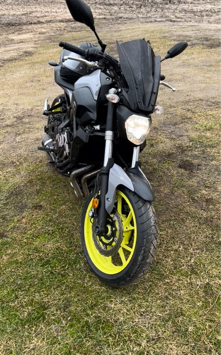 Yamaha mt07 kat A2 35kw