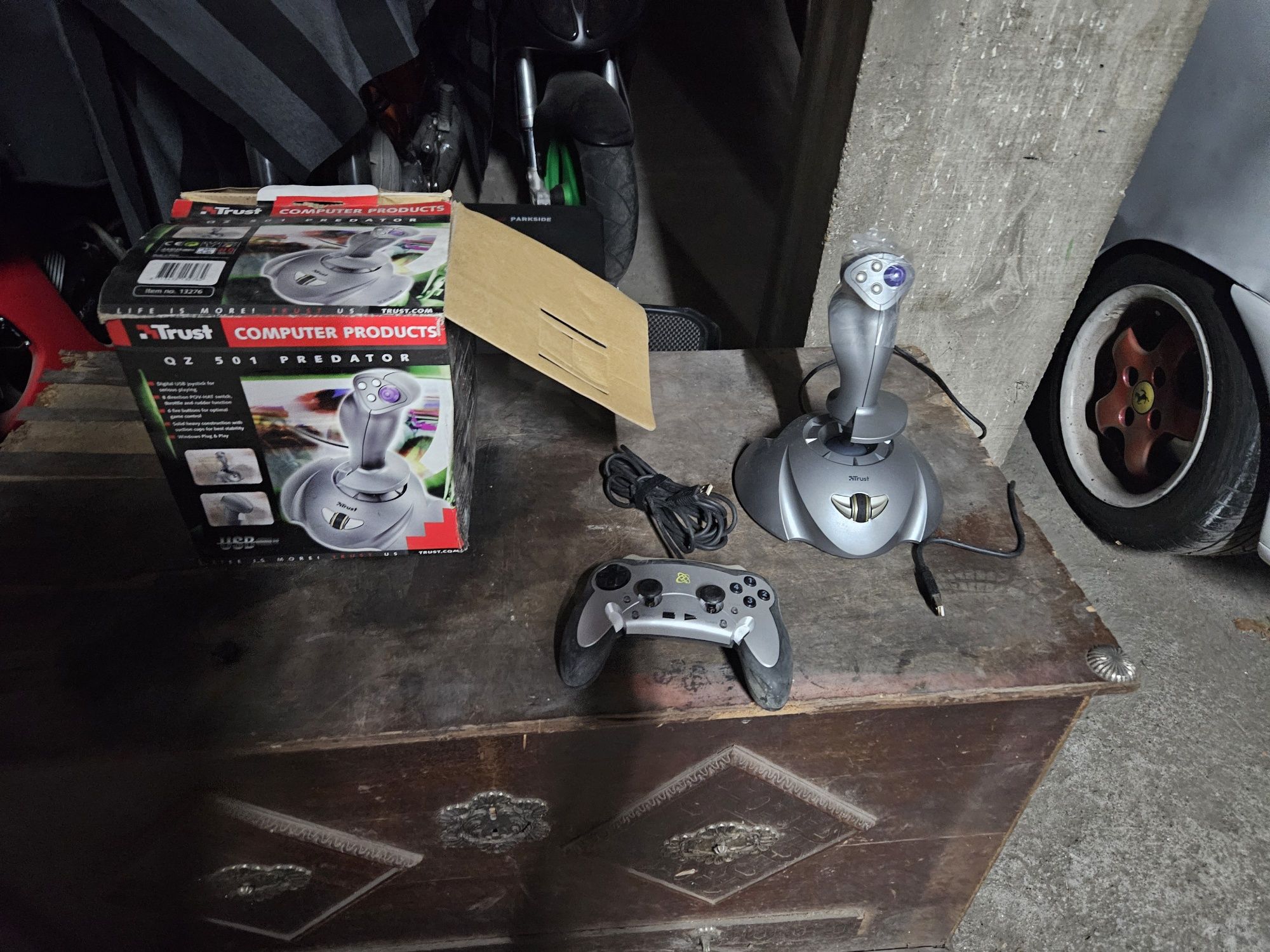 Comando e joystick