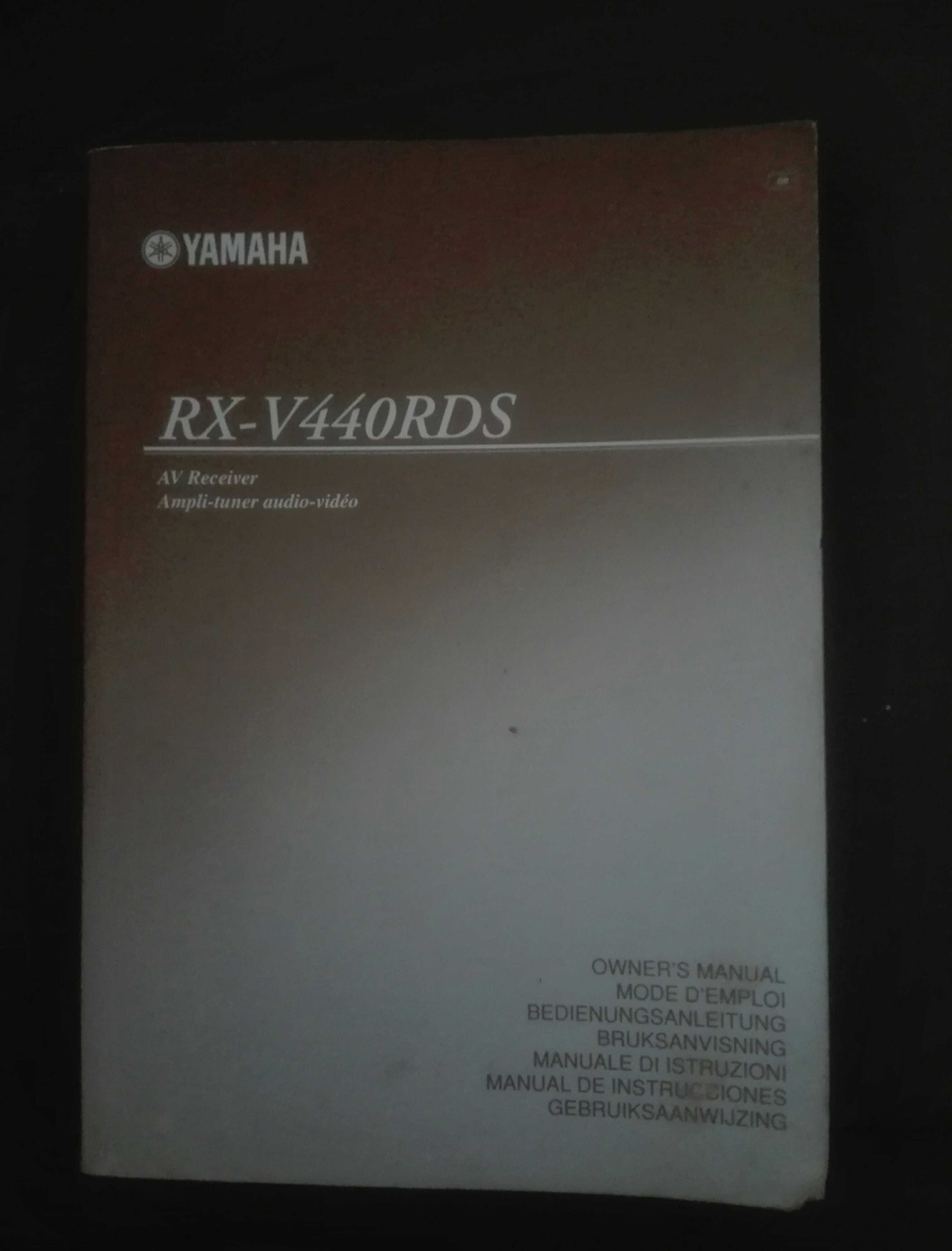 Amplificador/Sintonizador A/V Yamaha RX-V440RDS (como novo)