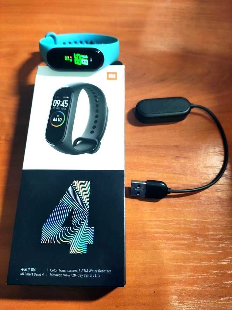 Фітнес браслет Xiaomi Mi Smart Band 4 Black, трекер