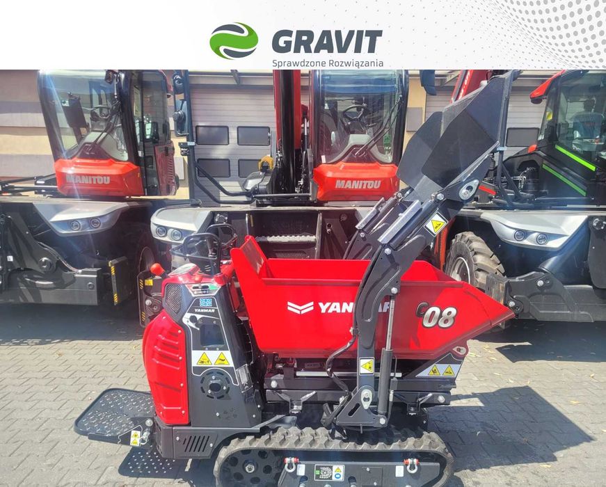 Wozidło samozaładowcze Yanmar C08 od Autoryzowanego Dealera - GRAVIT