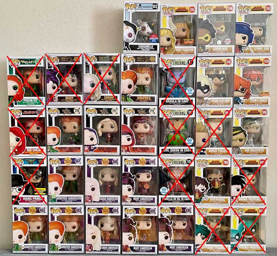 Funko pop от 200грн | signed JSA COA, Beckett (цены низкие)
