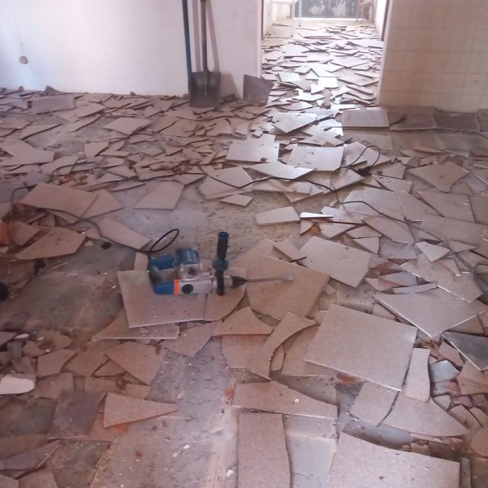 Carrego entulho em sua casa