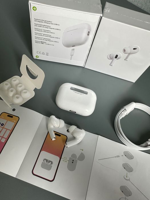 Навушники AirPods Pro 2, РОЗПРОДАЖА!!