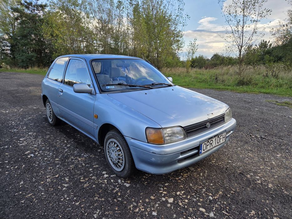 Toyota Starlet 1.3 benzyna ! Sprawny ! Oplaty 2026r !