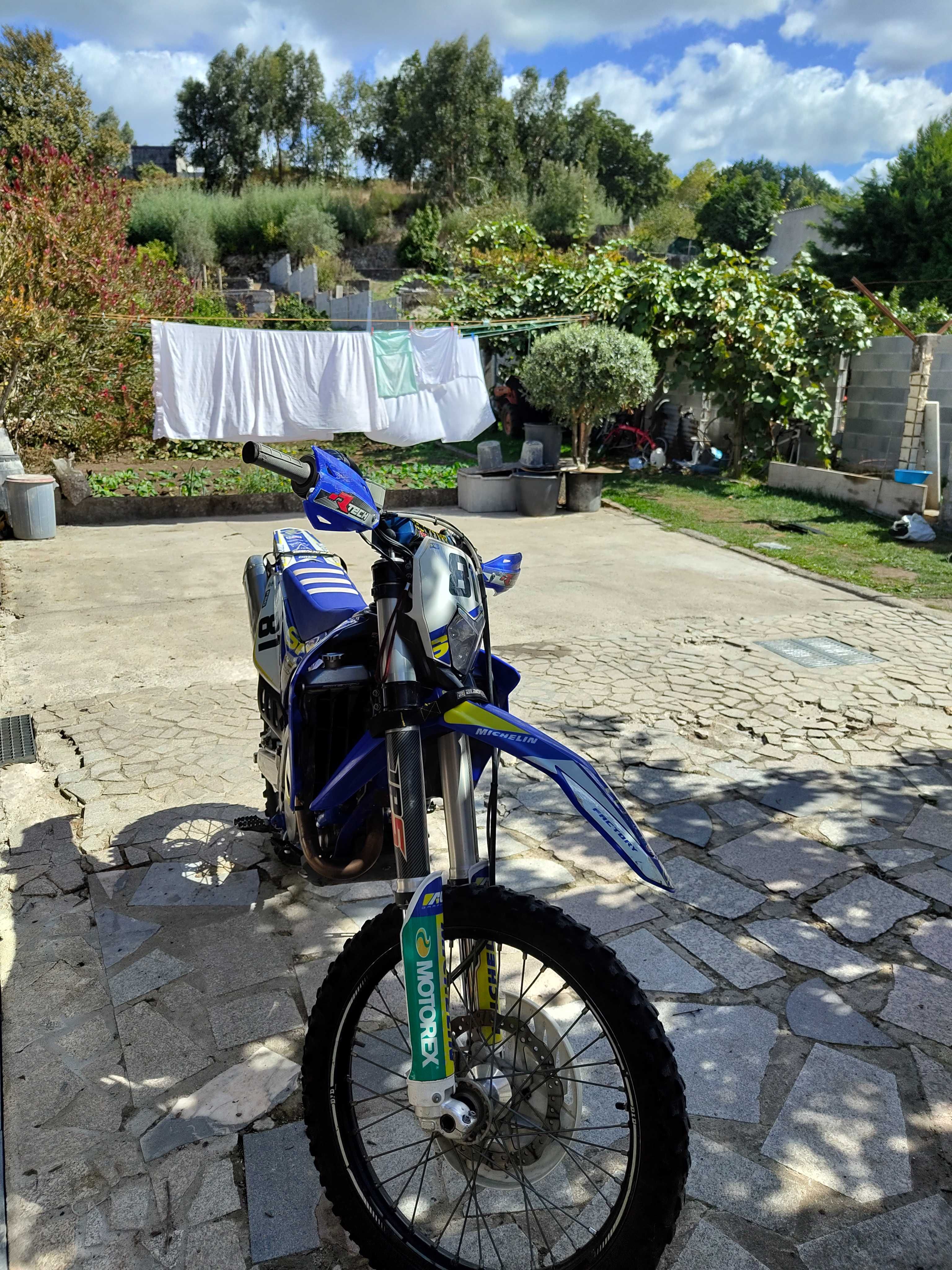 Sherco sef300 ano 2013  com start elétrico