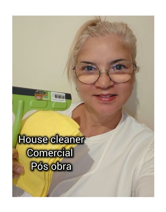 Limpeza ter alguém de confiança e serviço bem feito.