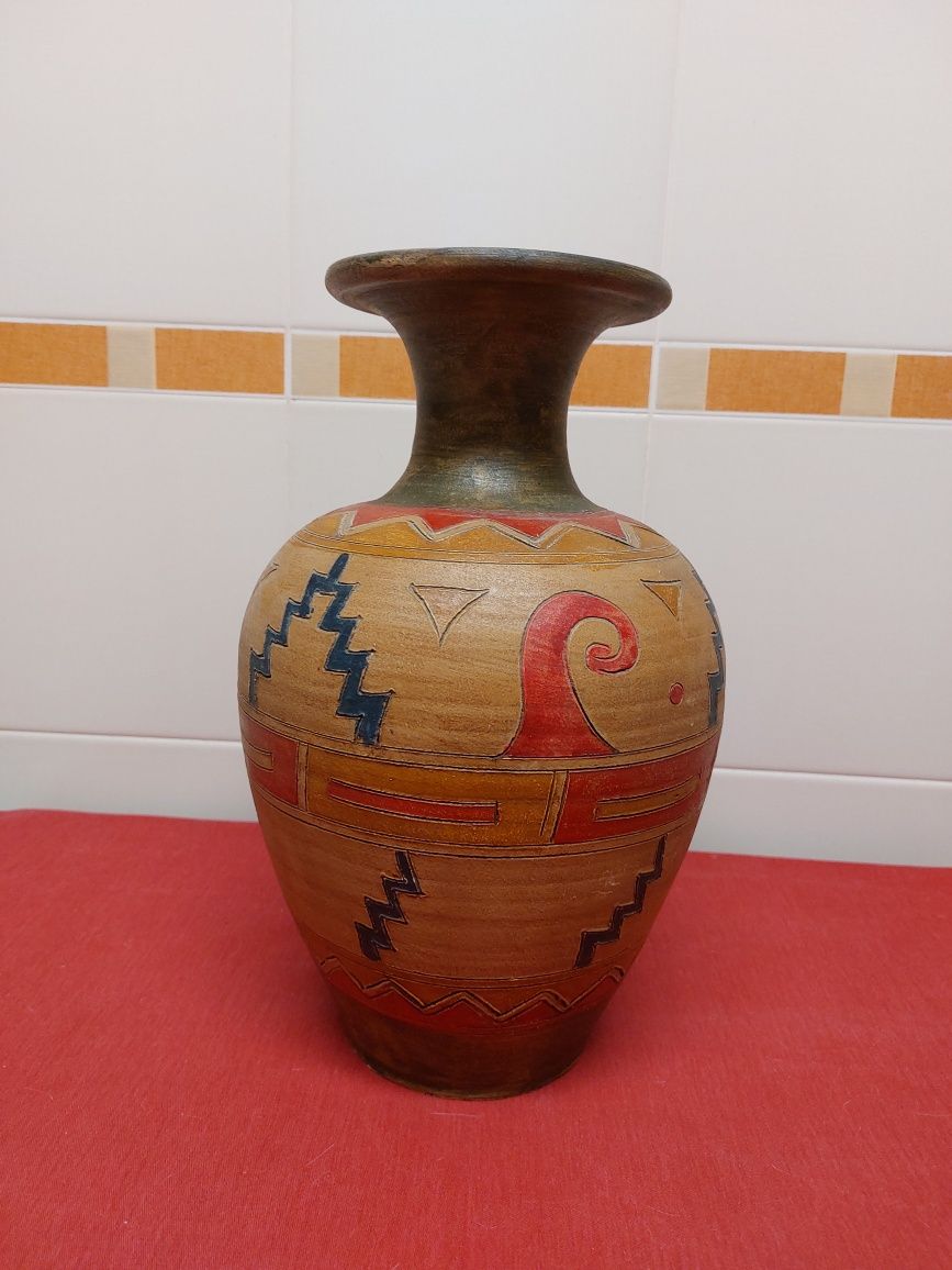 Vaso decorativo pintado