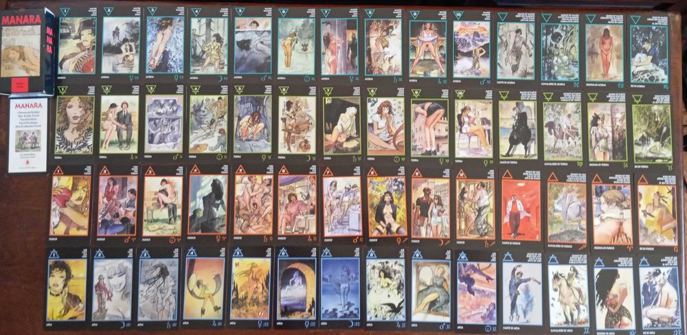 Baralho Tarot Manara - Tarot Erótico