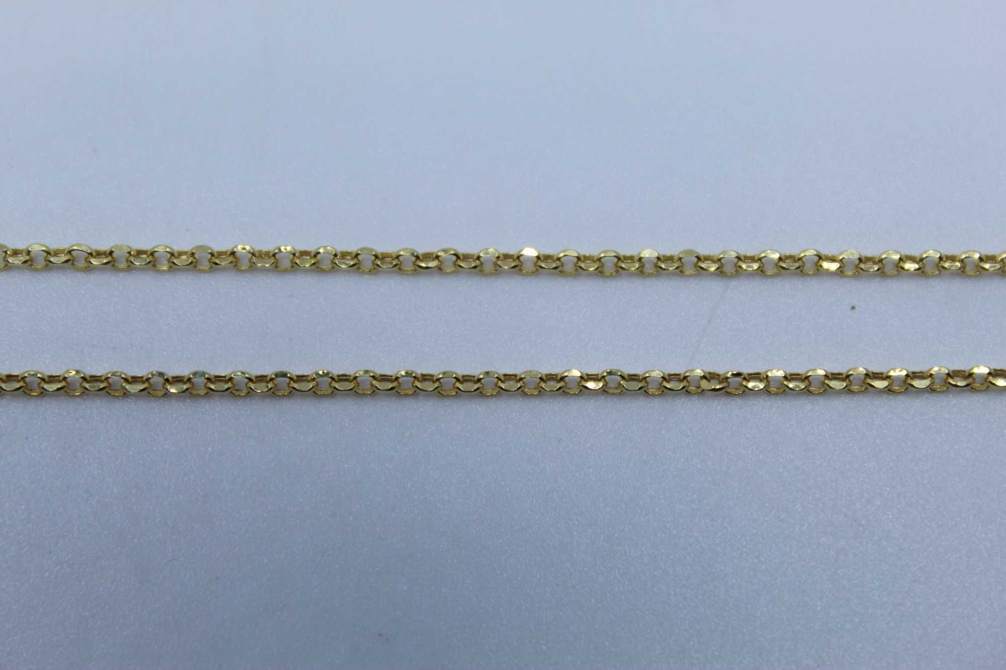 Złoty łańcuszek damski 585 14K 2,17g 50cm Ankier Nowe Okazja