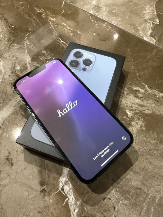 iphone 13 pro blue 256 gb neverlock идеал весь комплект , чек . айфон