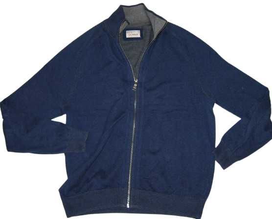 CALAMAR ROZ.M sweter męski rozpinany ,bawełna