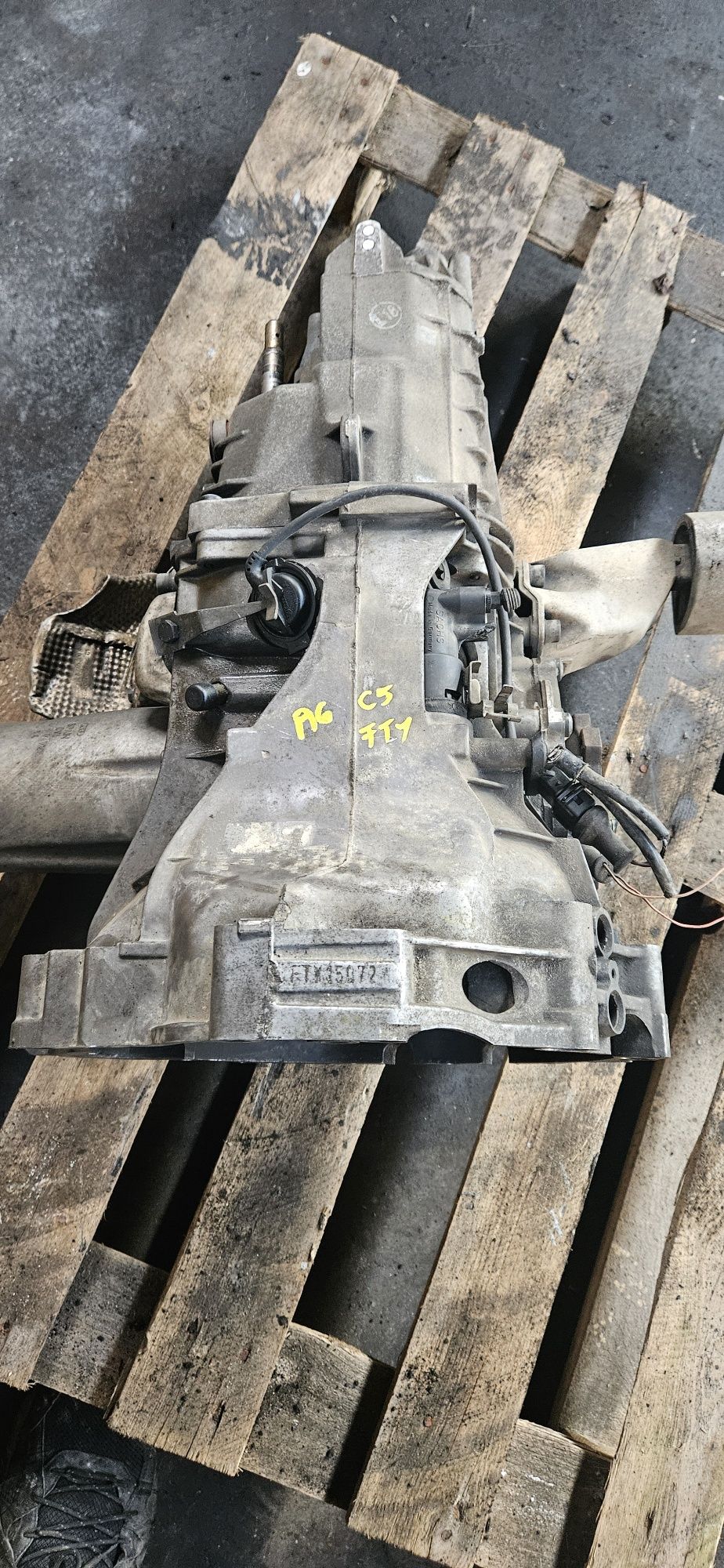 Skrzynia biegów manualna audi a4 b6 a6 c5 2.0 16v FTY

SKRZYNIA BIEGÓ