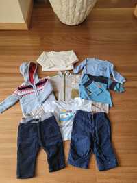 Conjunto de roupa de inverno menino bebé 62/68
