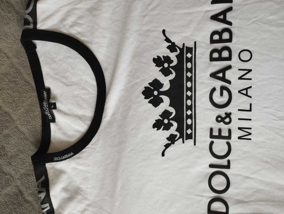 Koszulka Dolce Gabbana męska L małe