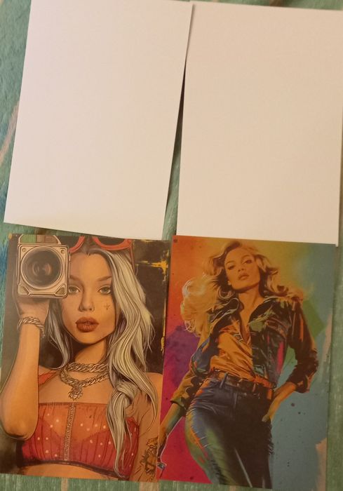 Листівки вінтажні дівчата пін ап еротіка