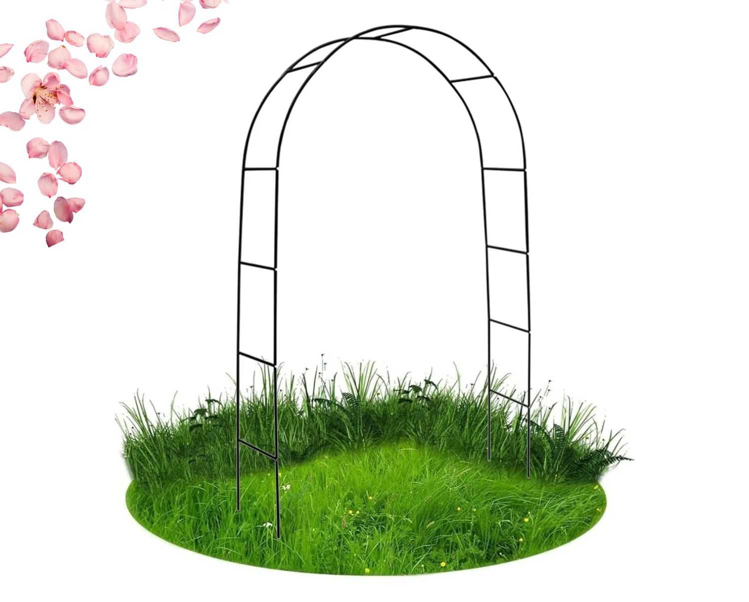 Wysokiej jakości pergola metalowa na kwiaty bluszcz róże do ogrodu