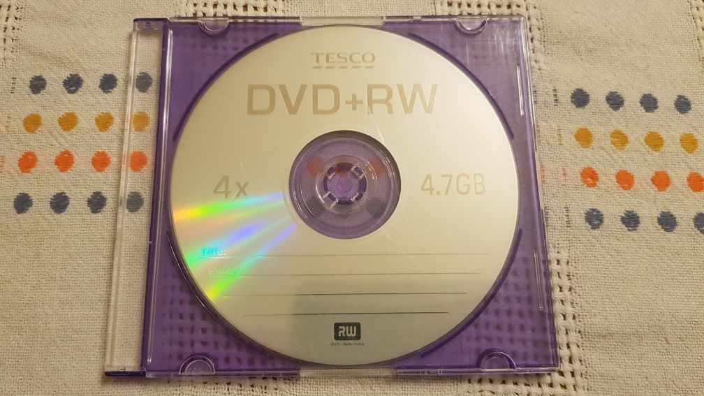 Płyty Verbatim DVD+RW 4x 4,7GB 120 min. slim case i inne