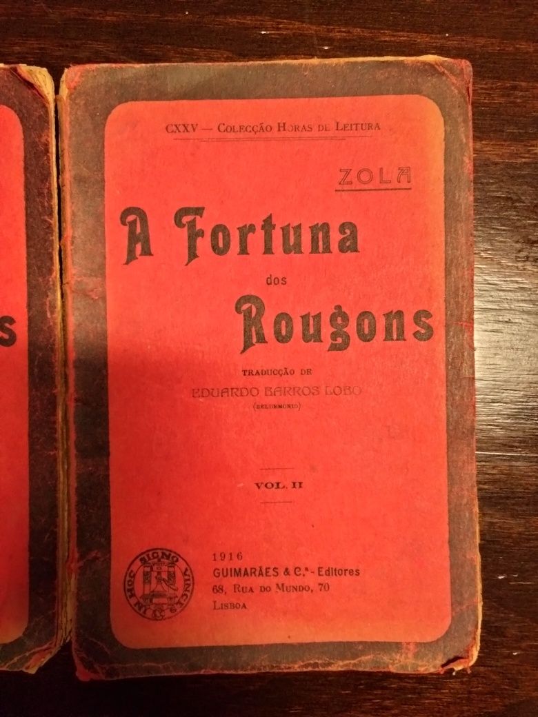 A fortuna dos rougons 1916