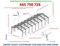 PROMOCJA Garaż 8x26x4 hala magazyn wiata modułowa mocna Konstrukcja oc