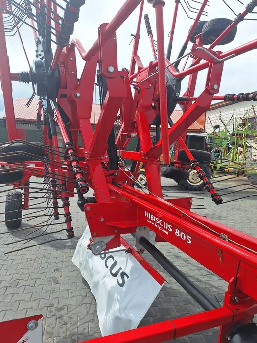 Zgrabiarka Lely Hibiscus 805 oryginał bdb stan kuhn pottinger claas