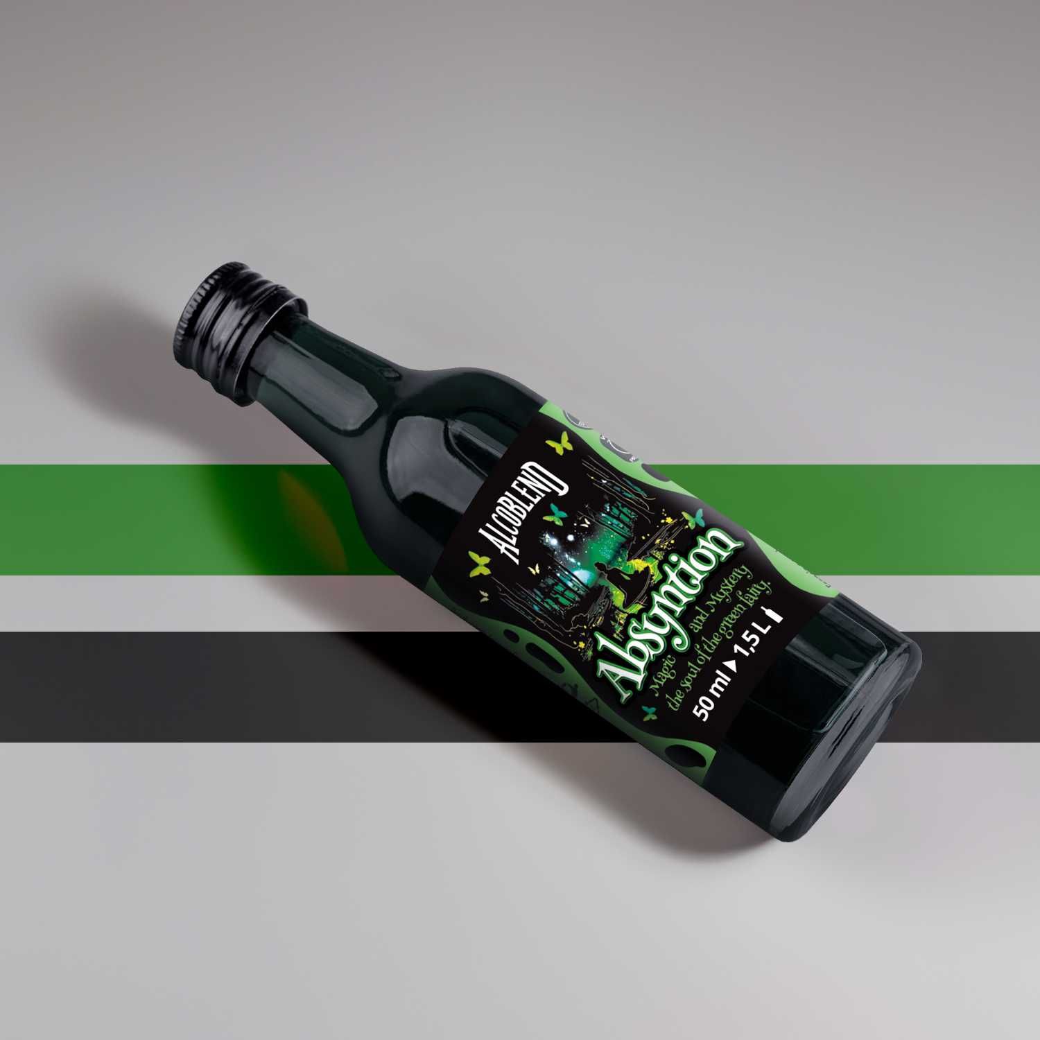 ZAPRAWKA - esencja do alkoholu ALCOBLEND - ABSYNTION - 50 ml na 1,5 L