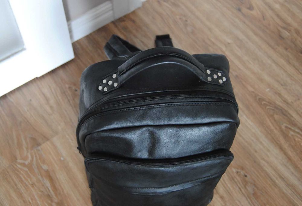 Чоловічий шкіряний рюкзак Max / кожаный мужской рюкзак