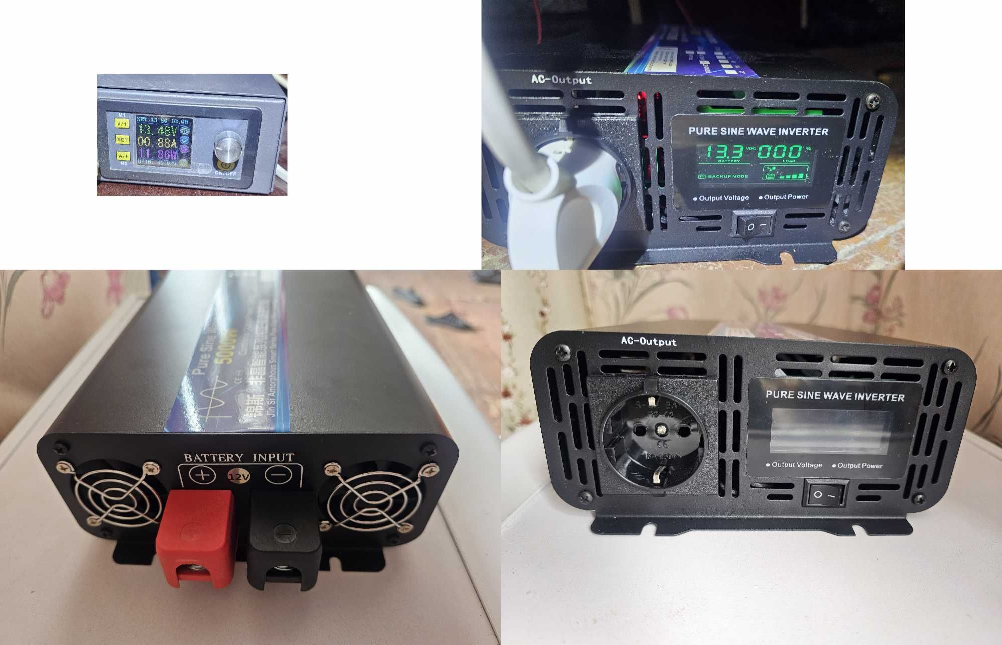 Продам інвертор із чистим синусом, новий, 5000 W.